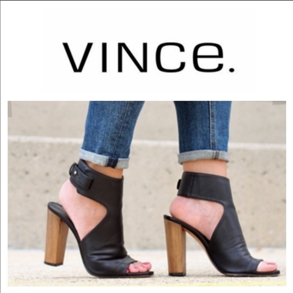 Addie Peep toe booties